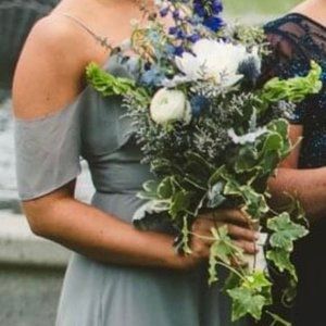 Pastel Mint Floor Length Gown